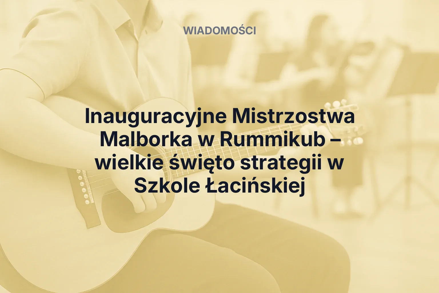 Artykuł: Inauguracyjne Mistrzostwa Malborka w Rummikub – wielkie święto strategii w Szkole Łacińskiej